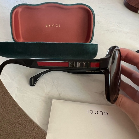SOLD Authentic Gucci Havana Aviators
